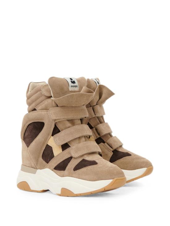 26FW 이자벨마랑 BALSKEE 발스키 웨지 스니커즈 BK0009FA D2E07S SNBW BROWN - ISABEL MARANT