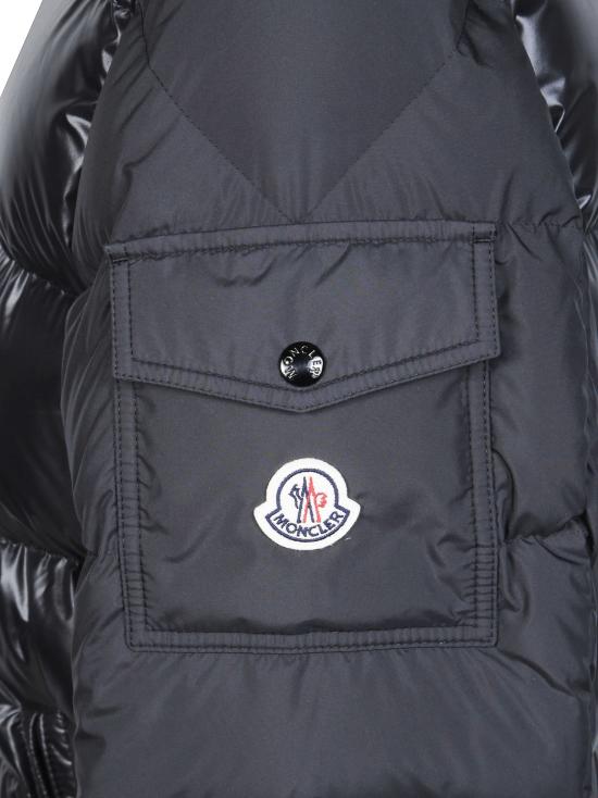 26FW 몽클레어 마야 후드 쇼트 다운 자켓 L20911A00138597YX 999 NERO - MONCLER