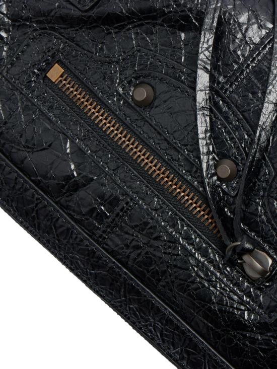26FW 발렌시아가 르 시티 모토 미니백 866122 2ABEK1000 BLACK - BALENCIAGA