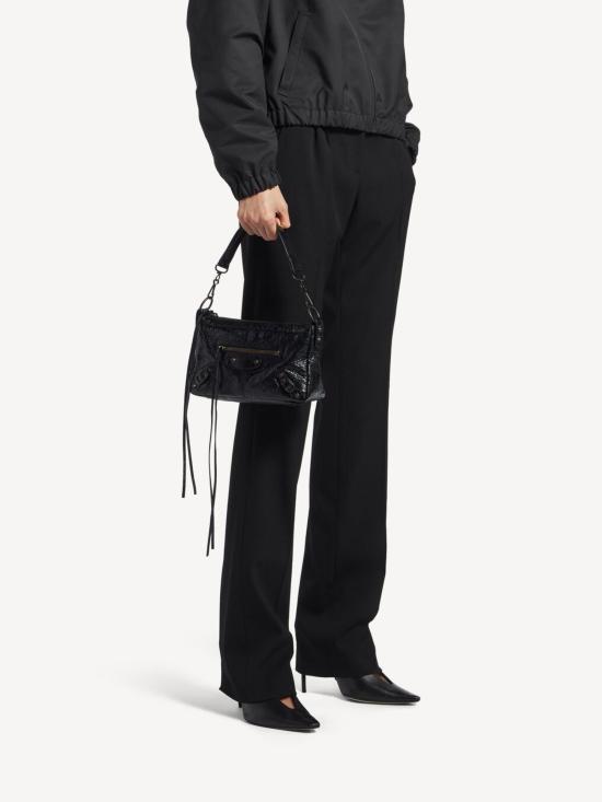 26FW 발렌시아가 르 시티 모토 미니백 866122 2ABEK1000 BLACK - BALENCIAGA
