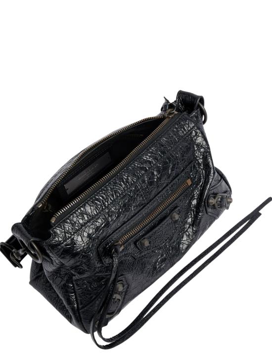 26FW 발렌시아가 르 시티 모토 미니백 866122 2ABEK1000 BLACK - BALENCIAGA