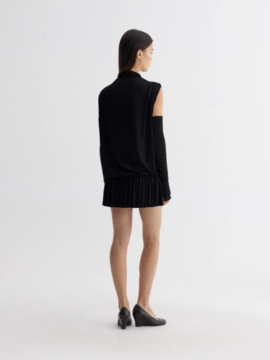 26FW 기마구아스 미디 원피스 RWF2605003 01 BLACK - GIMAGUAS