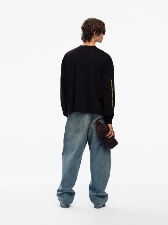 26FW 윌리 차바리아 긴팔 티셔츠 MUJTE025 061N 001 BLACK - WILLY CHAVARRIA