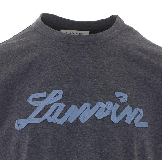 26FW 랑방 반팔 티셔츠 TS0012 J060177 GREY - LANVIN