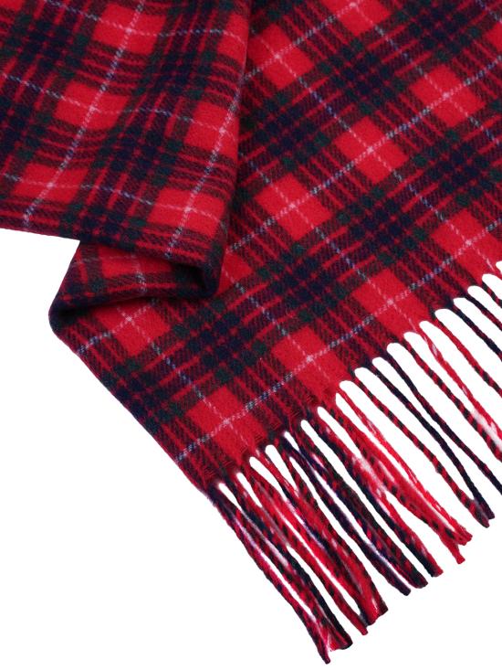 26FW 바라쿠타 머플러/스카프 BRACC0204 UT3125 5360 RED FRASER TARTAN - BARACUTA