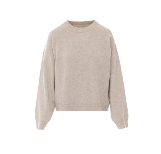 26FW 루루 드 세종 스웨터 TRISTAN LDS STONE MELANGE GREY