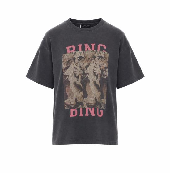 26FW 애니빙 반팔 티셔츠 A0812648 WBL1BLACK