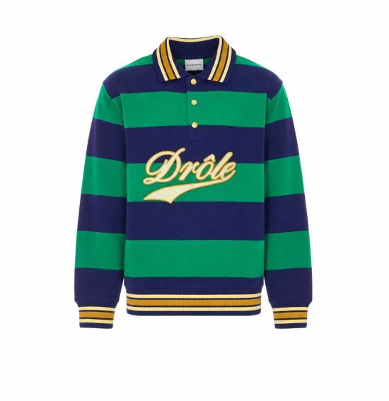 26FW 드롤드무슈 폴로 티셔츠 PL183 CO324GN GREEN