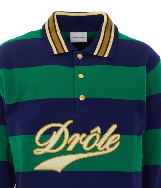 26FW 드롤드무슈 폴로 티셔츠 PL183 CO324GN GREEN - DROLE DE MONSIEUR