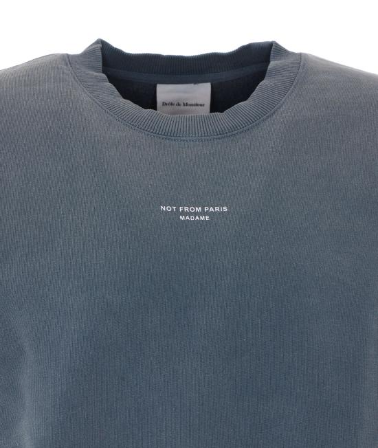 26FW 드롤드무슈 긴팔 티셔츠 SW148 CO127DGR GREY - DROLE DE MONSIEUR