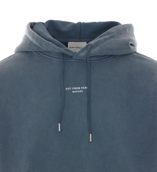 26FW 드롤드무슈 긴팔 티셔츠 HO161 CO127DGR BLUE - DROLE DE MONSIEUR