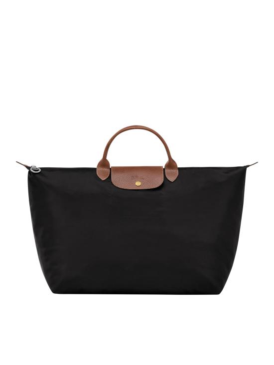 26FW 롱샴 르 플리아쥬 오리지널 L 트래블백 L1624089001 BLACK