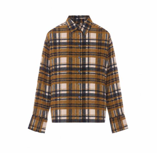 26FW 에센셜앤트워프 셔츠 KRISPY K1BL BROWN