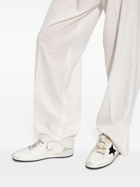 26FW 골든구스 글리터 스타 볼스타 스니커즈 GWF00117 F00611810750 WHITE BLACK - GOLDEN GOOSE