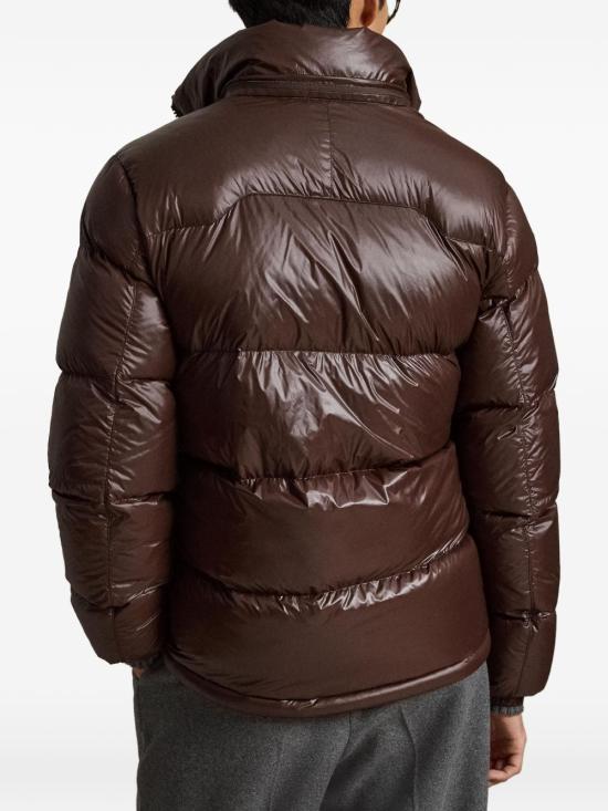 26FW 랄프 로렌 포니 로고 후디드 패딩 710968281500 NUTMEG BROWN - RALPH LAUREN