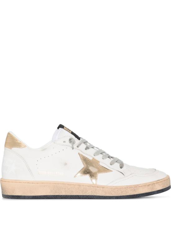  골든구스 볼스타 스니커즈 GWF00117 F00078380608 MILK GOLD - GOLDEN GOOSE