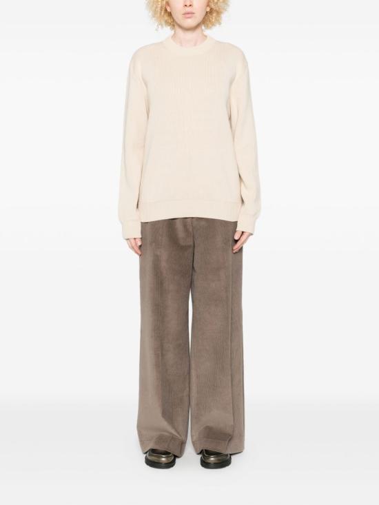 26FW 골든구스 Golden 레터링 스웨터 GWP00951 P00197255550 TRAVERTINE - GOLDEN GOOSE