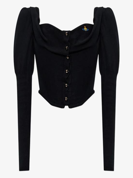 26FW 비비안웨스트우드 스웨터 1803002VY001V N402 BLACK