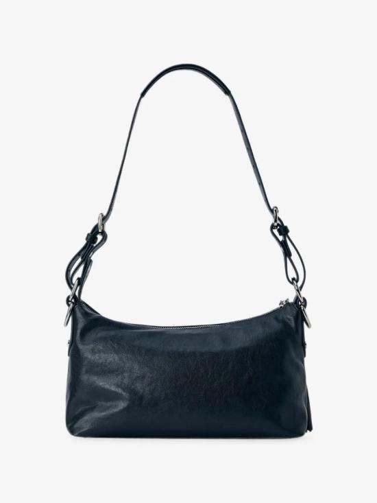 26FW 비비안웨스트우드 레더 호보 숄더백 46020017WL00BX N401 BLACK - VIVIENNE WESTWOOD