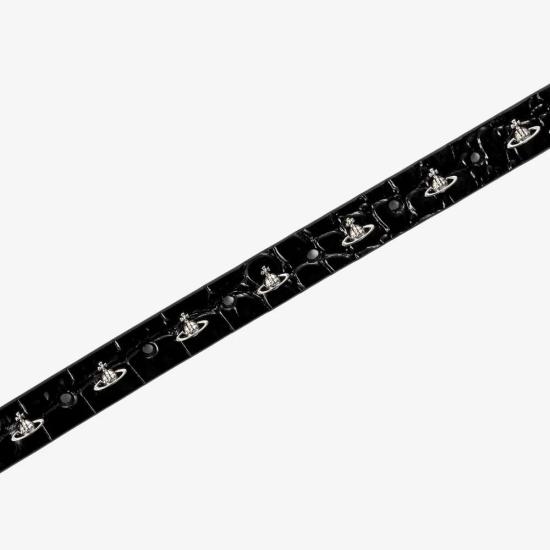 26FW 비비안웨스트우드 벨트 8201007ZWL0098 N401 BLACK - VIVIENNE WESTWOOD