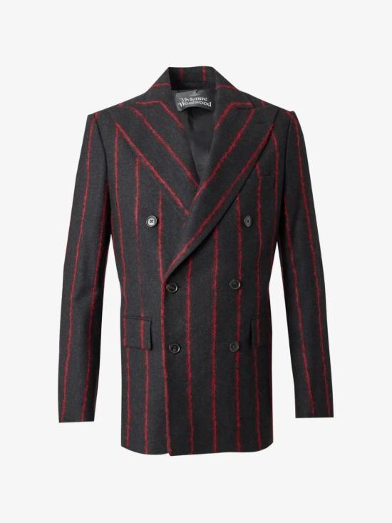 26FW 비비안웨스트우드 자켓 2301002JW01NF P211 CHARCOAL RED