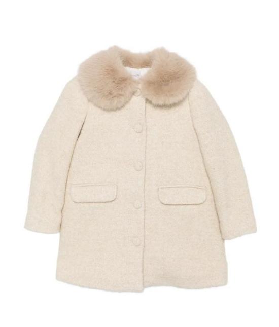 26FW [키즈] 봉쁘앙 코트 W06GOUW00017 060 BEIGE