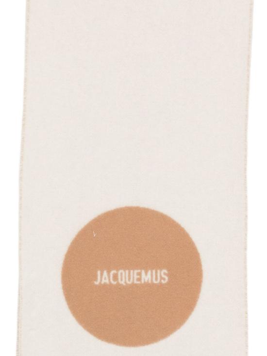 26FW 자크뮈스 롱드 카레 울 머플러 ACU00579AOT4044 015 MULTI BEIGE - JACQUEMUS