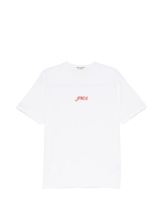 26FW JW앤더슨 반팔 티셔츠 JT0359 PG1937001 WHITE