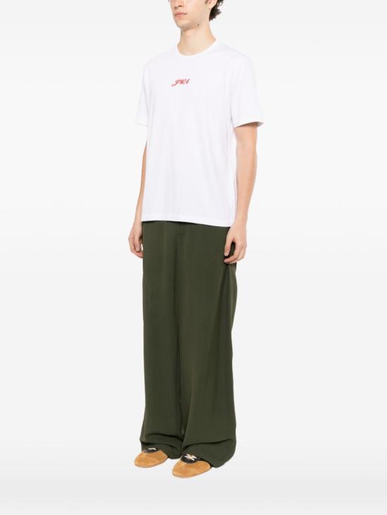 26FW JW앤더슨 반팔 티셔츠 JT0359 PG1937001 WHITE - JW ANDERSON