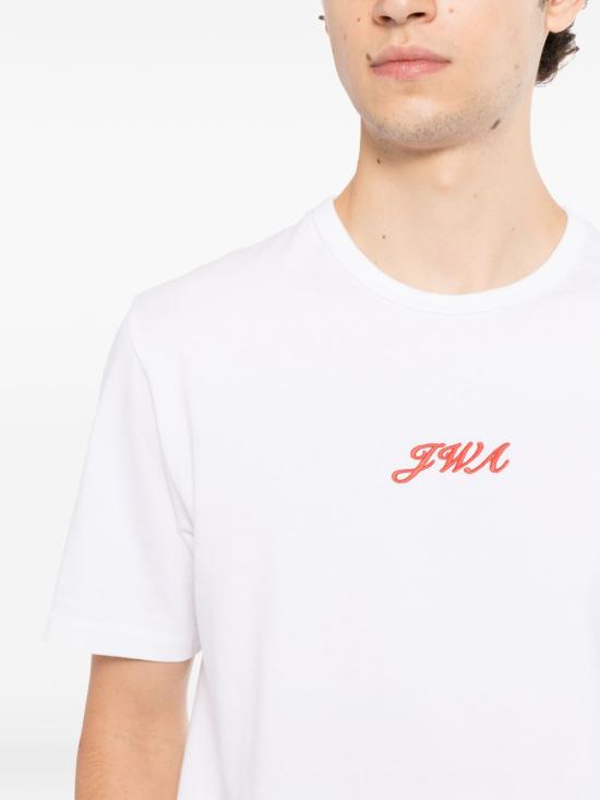 26FW JW앤더슨 반팔 티셔츠 JT0359 PG1937001 WHITE - JW ANDERSON