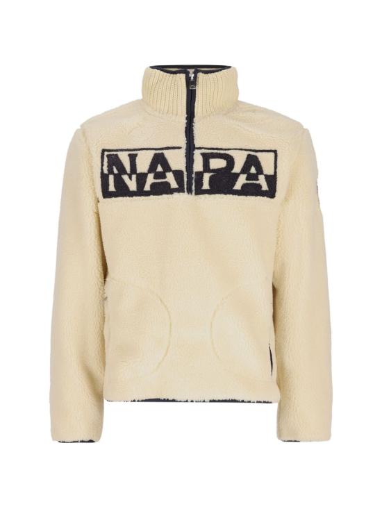 26FW 나파피리 긴팔 티셔츠 NP0A8A8H N5E1 WHITE BLACK