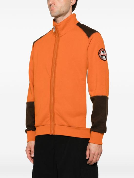 26FW 나파피리 긴팔 티셔츠 NP0A8AFN MRZ1 ORANGE BLACK - NAPAPIJRI