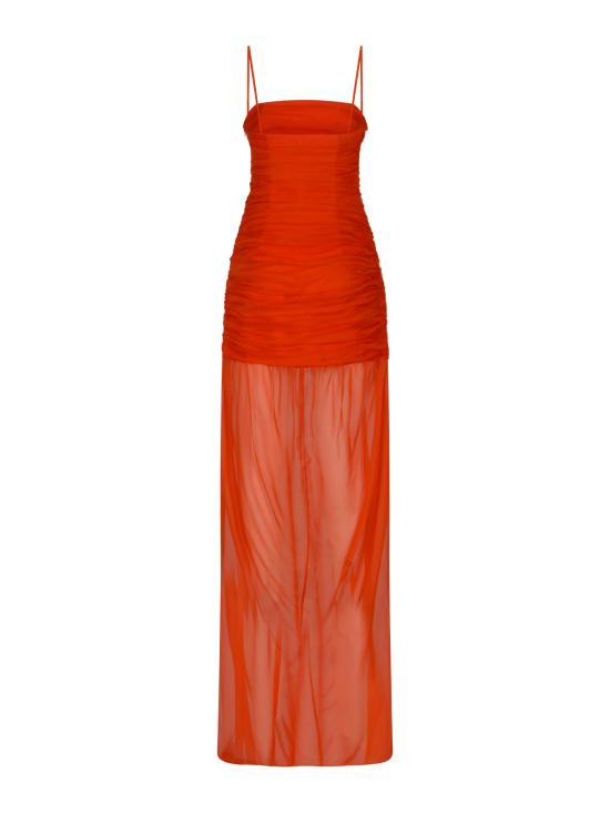 26SS 라쿠엘 디니즈 미디 원피스 5L03180 00000280 CORAL - RAQUEL DINIZ