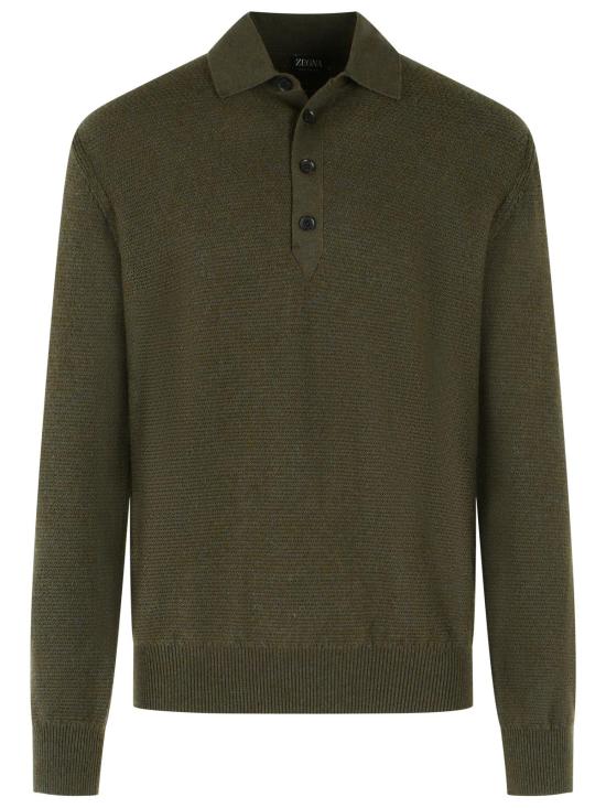 26FW 에르메네질도제냐 스웨터 UIK74A4 145302 Brown