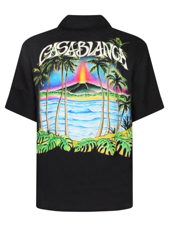 26SS 카사블랑카 셔츠 MSP26SH003 09 Black - CASABLANCA