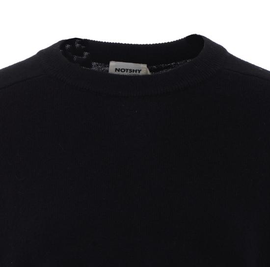 26FW 낫샤이 스웨터 NF1F006WSC000 NOIR BLACK - NOT SHY