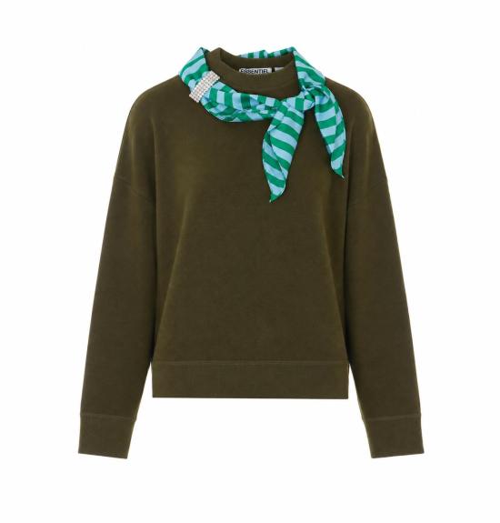 26FW 에센셜앤트워프 스웨터 KURTIS KM26 GREEN