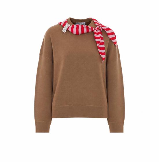 26FW 에센셜앤트워프 스웨터 KURTIS CC05 BEIGE