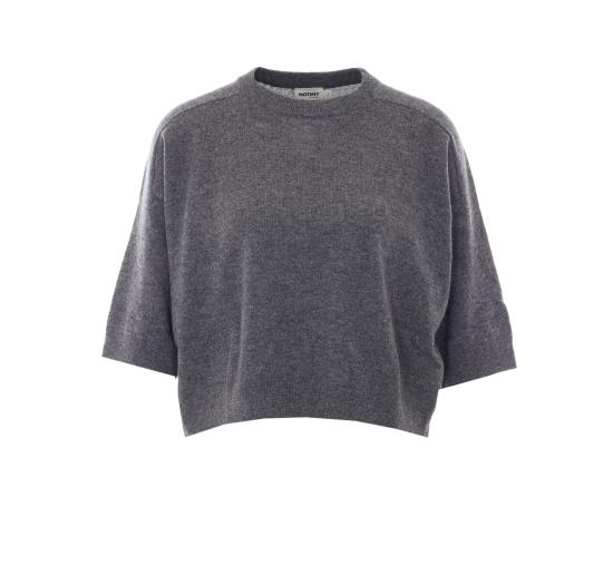 26FW 낫샤이 스웨터 NF1F006WSC000 GRIS CHINE FONCE GREY