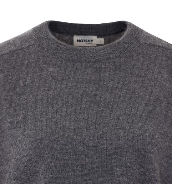 26FW 낫샤이 스웨터 NF1F006WSC000 GRIS CHINE FONCE GREY - NOT SHY