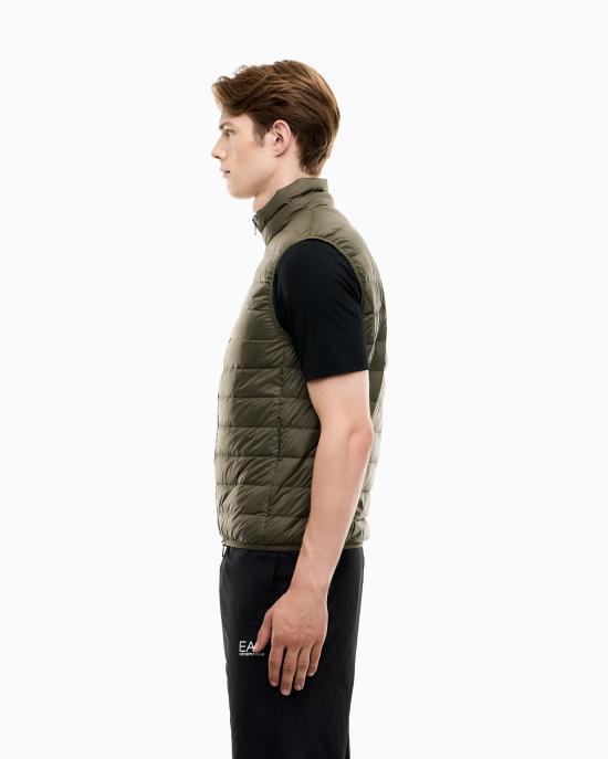 26FW 엠포리오 아르마니 베스트 8NPQ06 PNGPZ U7014 GREEN - EMPORIO ARMANI