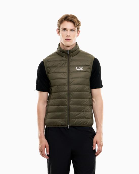 26FW 엠포리오 아르마니 베스트 8NPQ06 PNGPZ U7014 GREEN - EMPORIO ARMANI
