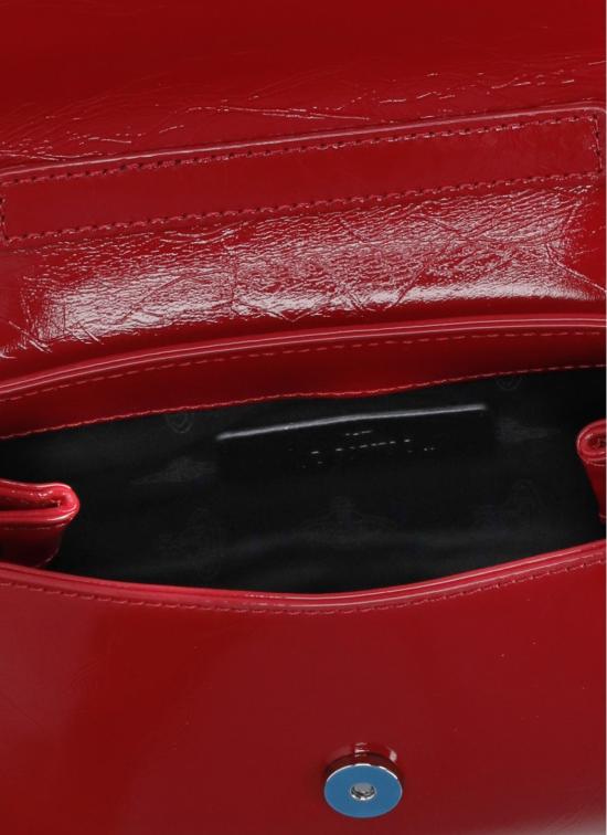 26FW 비비안웨스트우드 헤이즐 스몰 핸드백 4603000WW L00EOH401 RED - VIVIENNE WESTWOOD