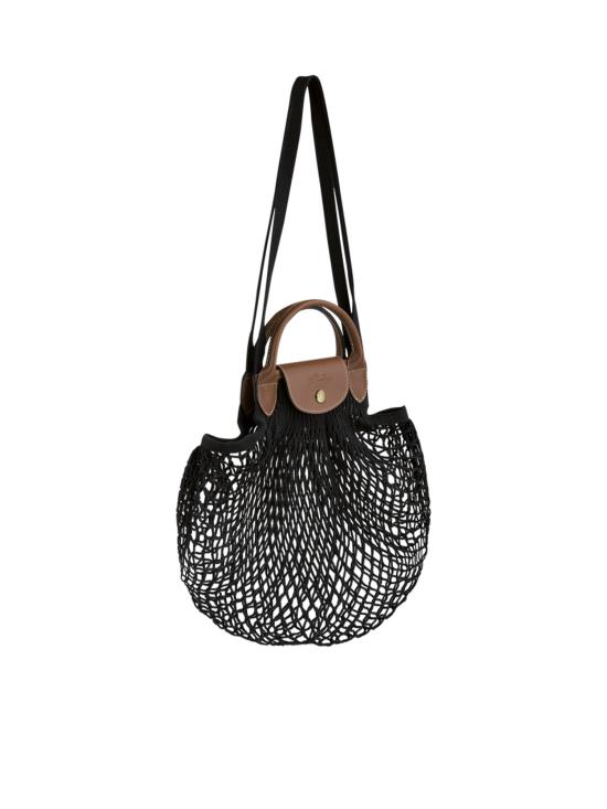 26FW 롱샴 플리아쥬 필렛 L 탑 핸들백 10121HVH001 BLACK - LONGCHAMP