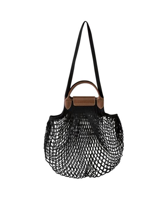26FW 롱샴 플리아쥬 필렛 L 탑 핸들백 10121HVH001 BLACK - LONGCHAMP