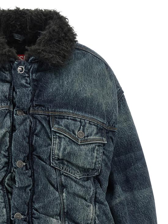 26FW 디젤 데님 자켓 A25933007FZ01 Blue - DIESEL