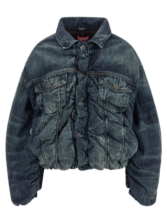 26FW 디젤 데님 자켓 A25933007FZ01 Blue - DIESEL