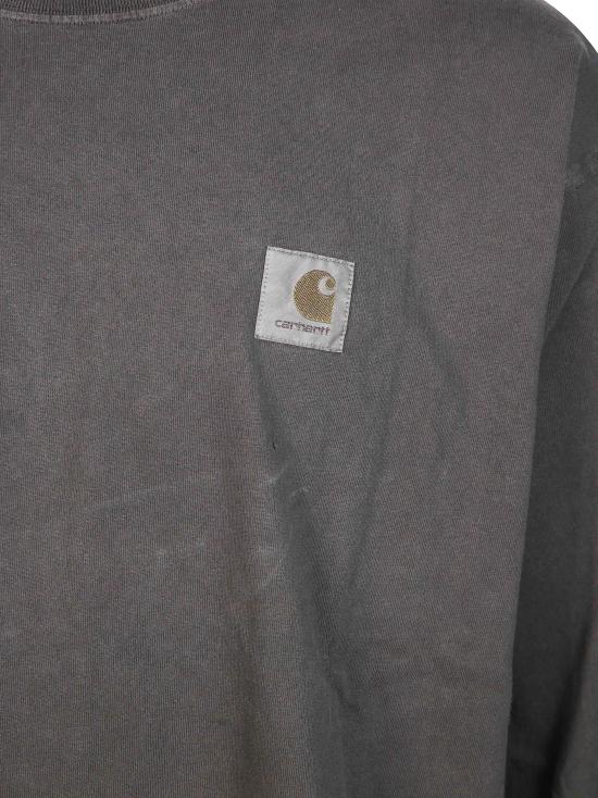 26FW 칼하트 긴팔 티셔츠 I030779 M47GD MARRONE - CARHARTT