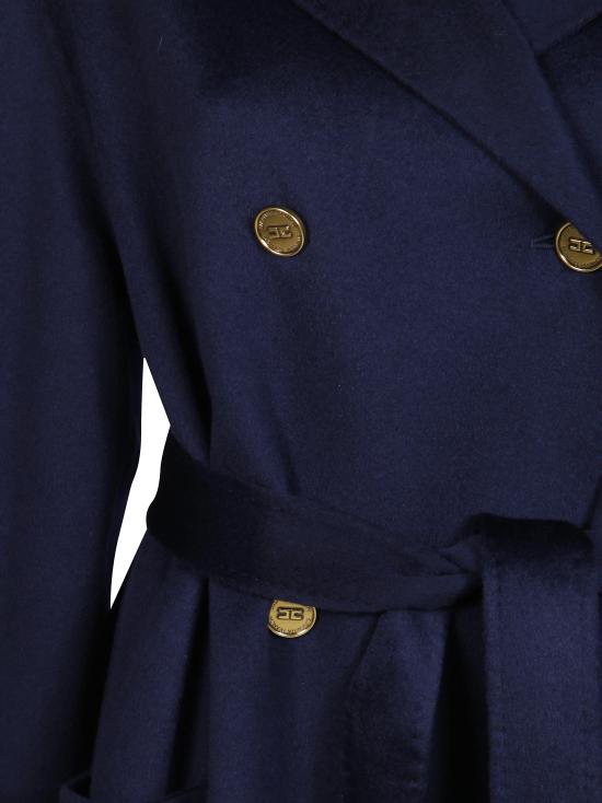 26FW 엘리자베타프랜치 트렌치 코트 CP02D66E2 H88 BLU - ELISABETTA FRANCHI