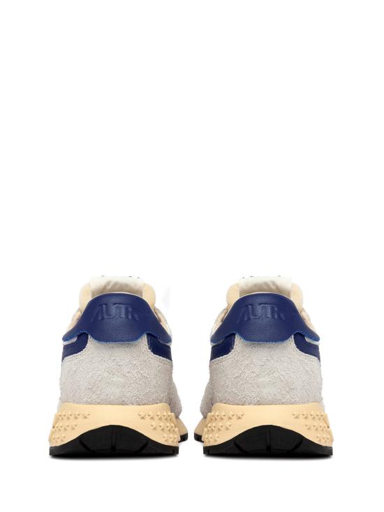26FW 오트리 릴윈드 로우 나일론 스웨이드 스니커즈 WWLM UT01 SUEDE NET WHT LIMOGES - AUTRY